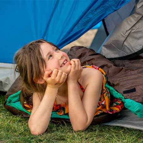 Tag på camping med børn - få 6 gode tips her