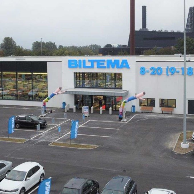 Stor lokal opbakning til åbningen af Biltema Hjørring